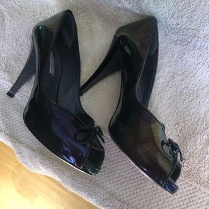 Via Spiga patent pumps